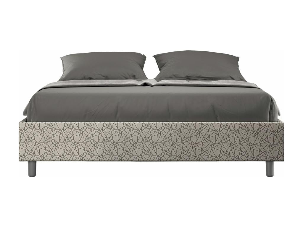 Storage Bed - Gray, Fabric