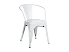 Chair (Set of 4) - White, Metal