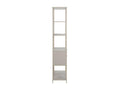 Bookcase - Beige, Metal