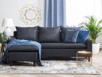 Sofa - Gris Anthracite, Fabric