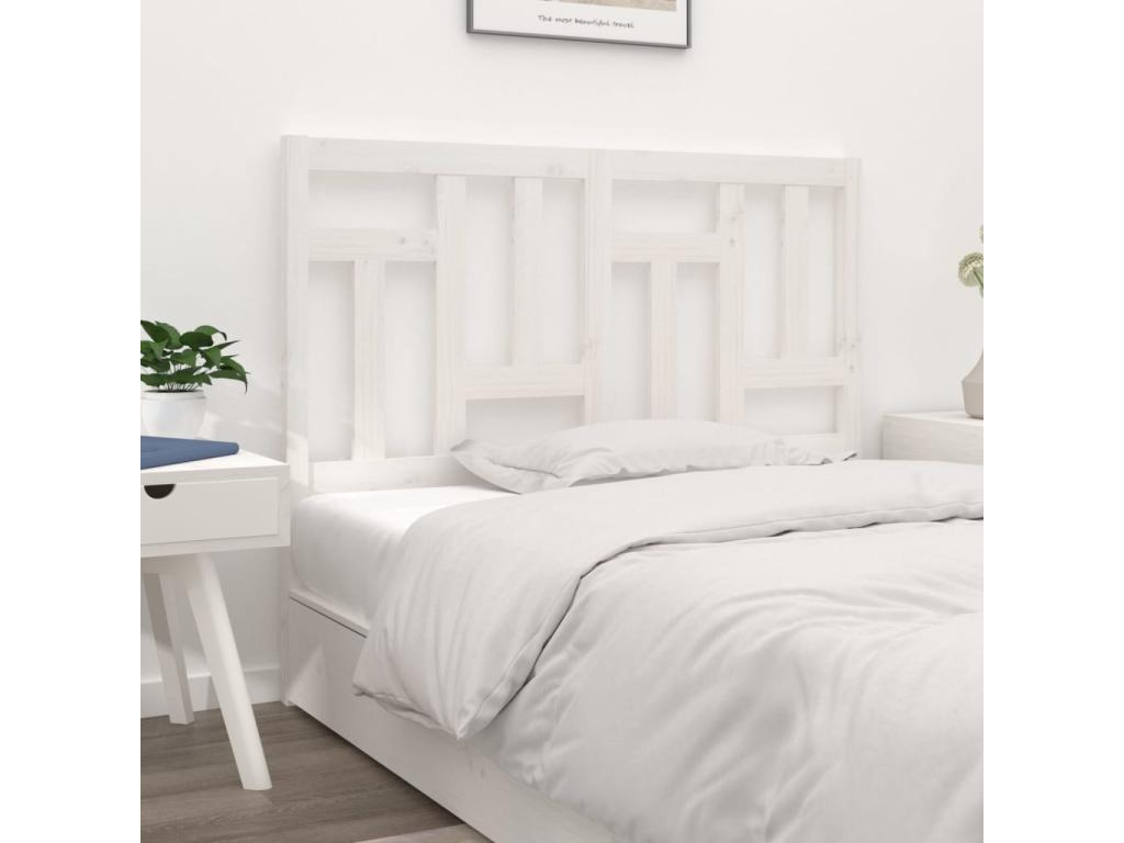 Headboard - White, 145.5 x 4 x 100 cm