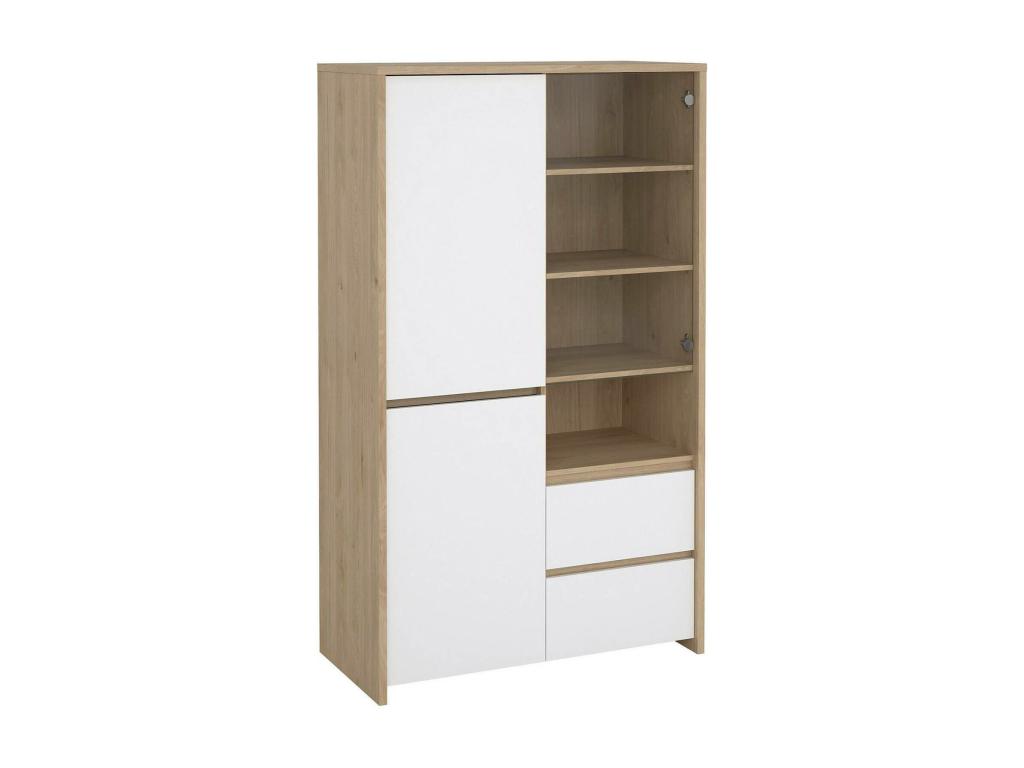 Display Cabinet - Beige, 100 x 48 x 170 cm