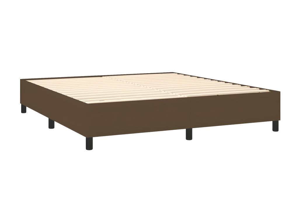 Mattress - with Mattress, Brown, 160 x 200 cm