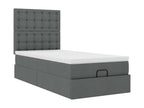 Mattress - with Mattress, Gray, 80 x 200 cm