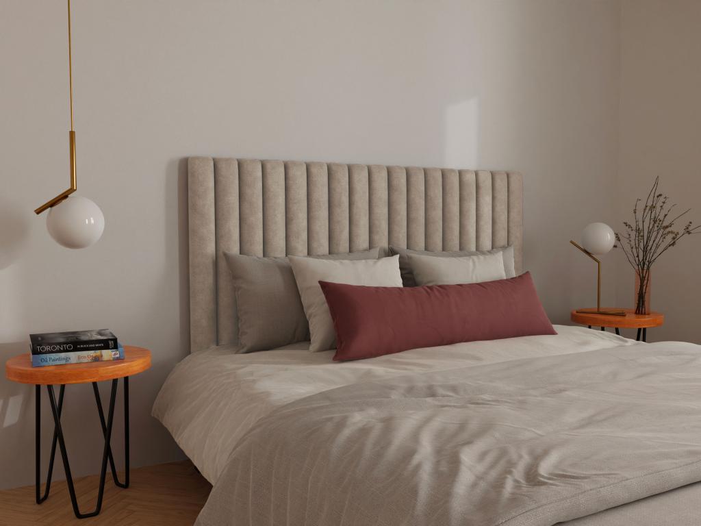 Headboard - Taupe, Fabric