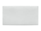 Headboard - White, Velvet