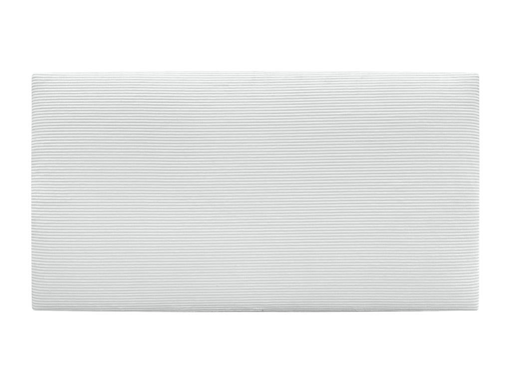 Headboard - White, Velvet