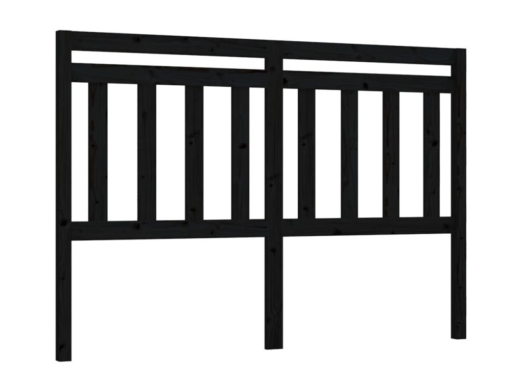 Headboard - Black, 166 x 4 x 100 cm