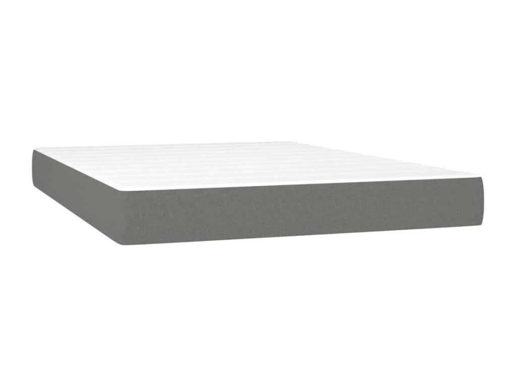 Mattress - with Mattress, Gray, 140 x 200 cm