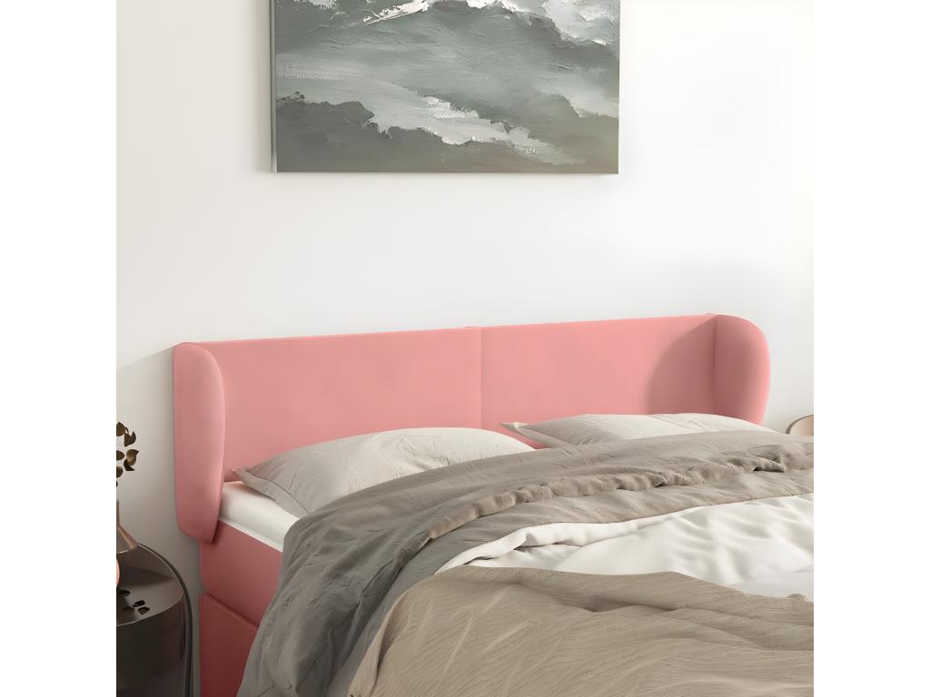 Headboard - Pink, 147 x 23 x 78 cm