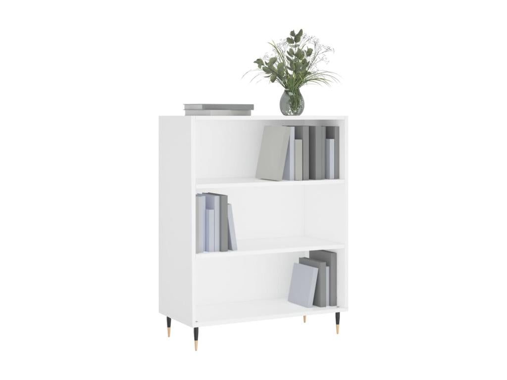 Bookcase - White, 69.5 x 32.5 x 90 cm