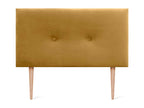 Headboard - Jaune Moutarde, Velvet