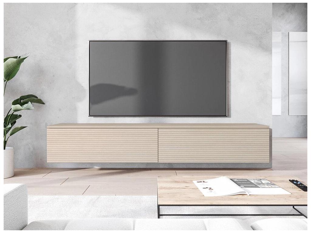 TV Stand - Brown, 180 x 30 x 33 cm