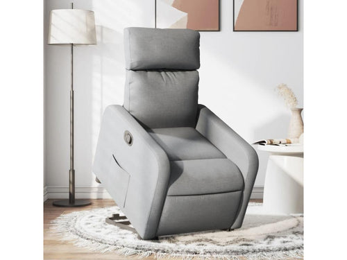 Armchair - Gray, Fabric