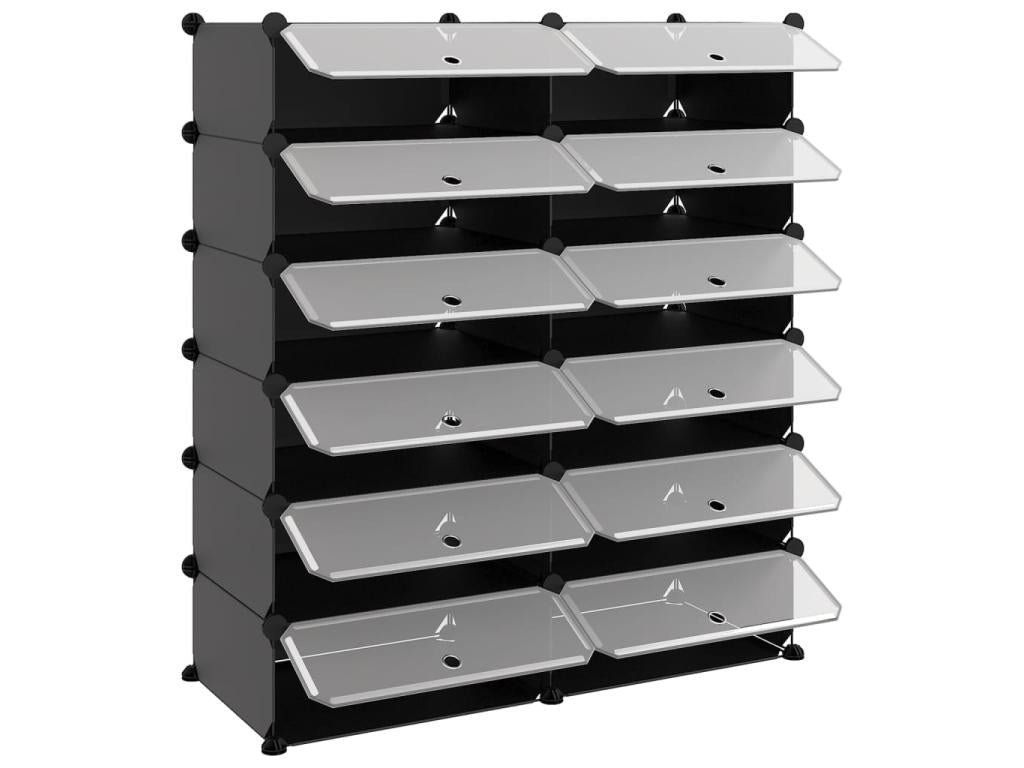 Bookcase - Black, 94.5 x 36.5 x 106