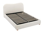 Storage Bed - Beige, 180 x 200 cm
