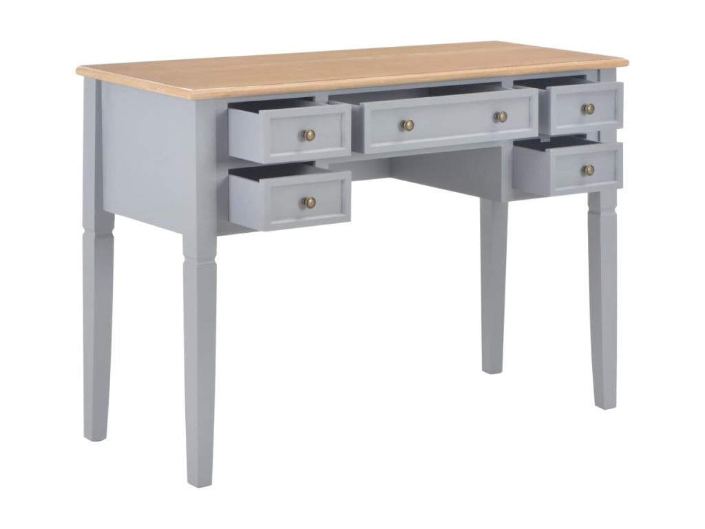 Desk - Gray, 109.5 x 45 x 77.5 cm