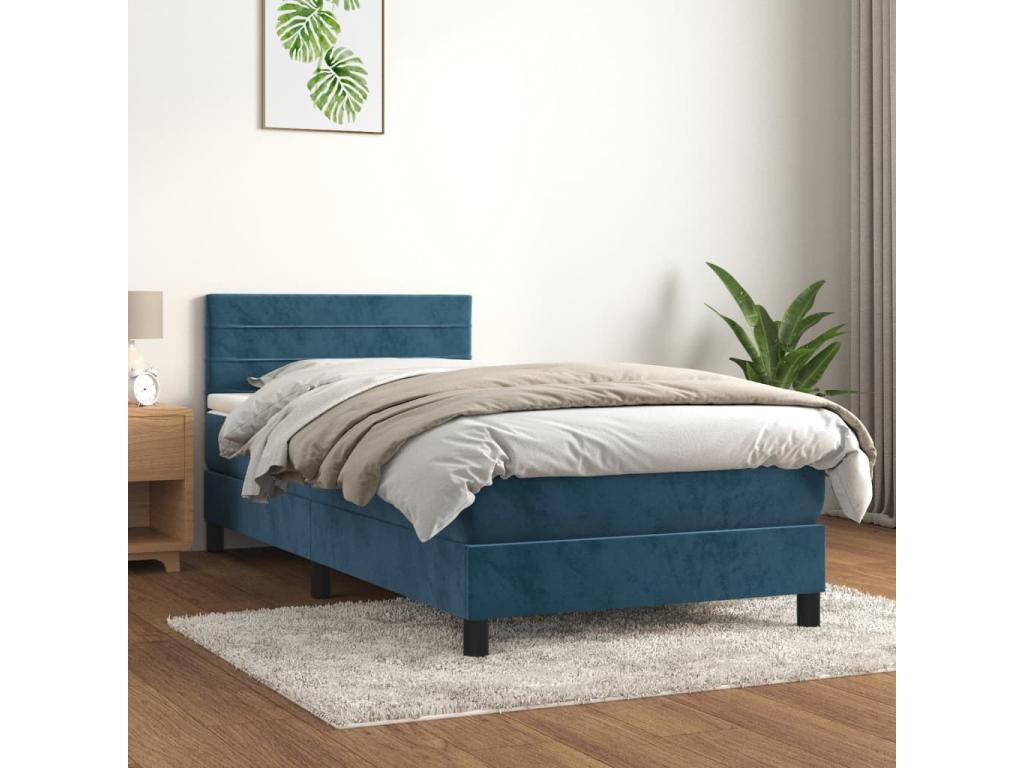 Mattress - Blue, 80 x 200 cm
