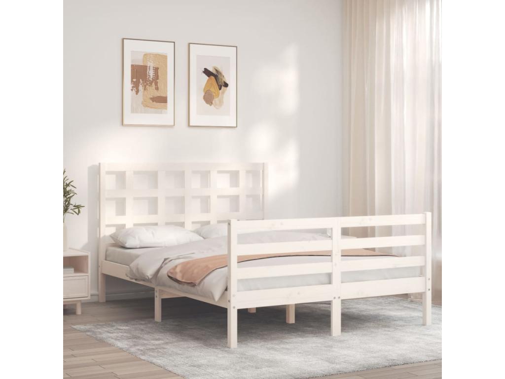 Headboard - White, 140 x 190 cm