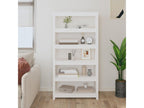 Bookcase - White, 80 x 35 x 154 cm