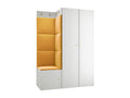 Cabinet - Yellow, 186 x 116 x 46 cm