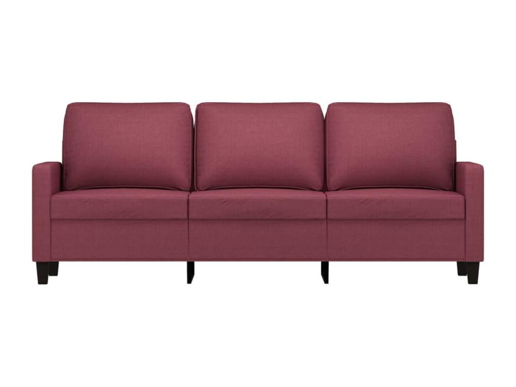 Sofa - Red, Fabric