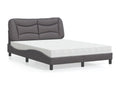 Mattress - with Mattress, Gray, 140 x 190 cm