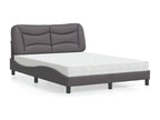 Mattress - with Mattress, Gray, 140 x 190 cm