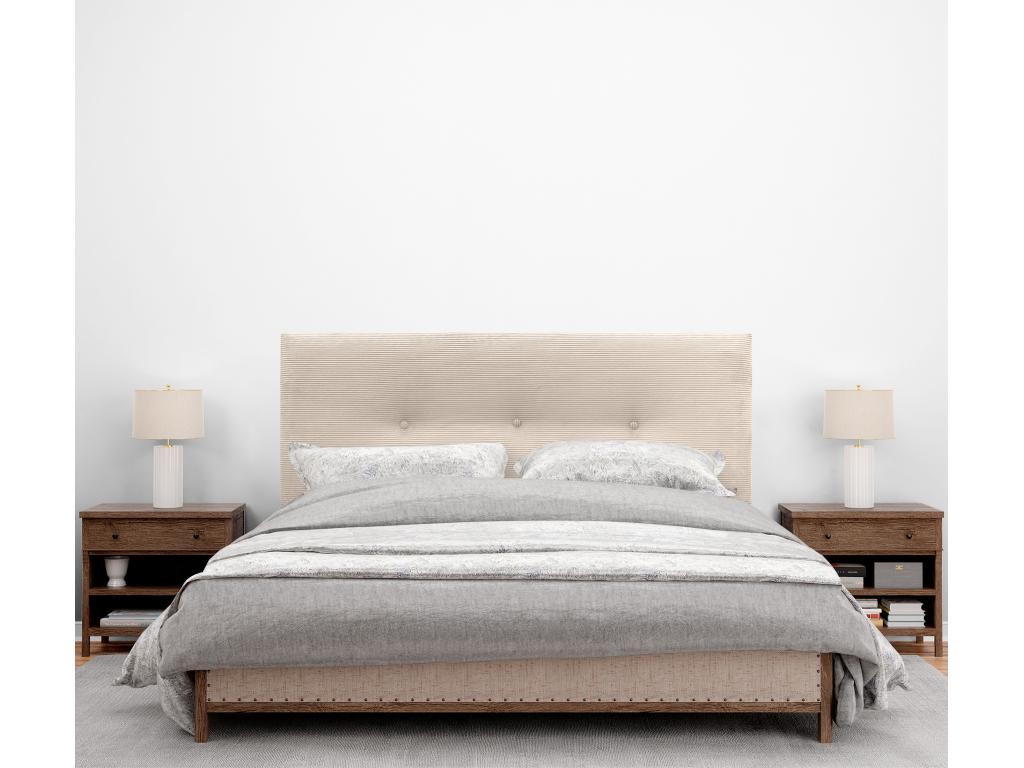 Headboard - Beige, 120 x 135 x 140