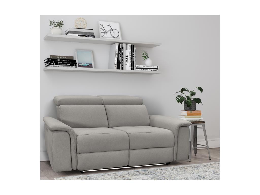 Sofa - Gray, Fabric