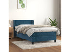 Mattress - with Mattress, Blue, 100 x 200 cm
