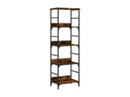 Bookcase - Brown, 50 x 33 x 153 cm