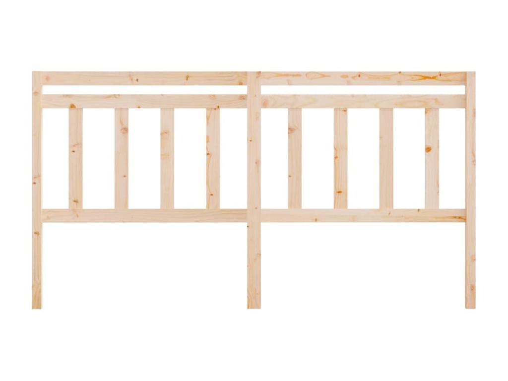 Headboard - Brown, 186 x 4 x 100 cm