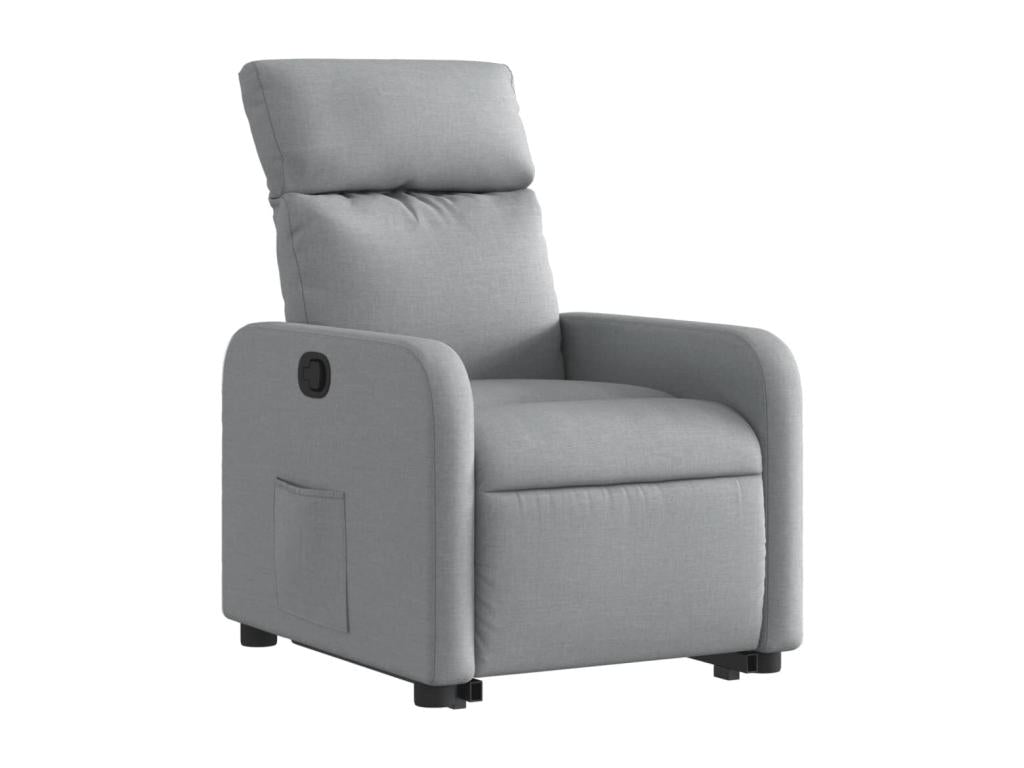 Armchair - Gray, Fabric