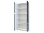 Wardrobe - White, 82 x 185 x 37