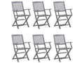 Chair (Set of 6) - with Cushions, Green