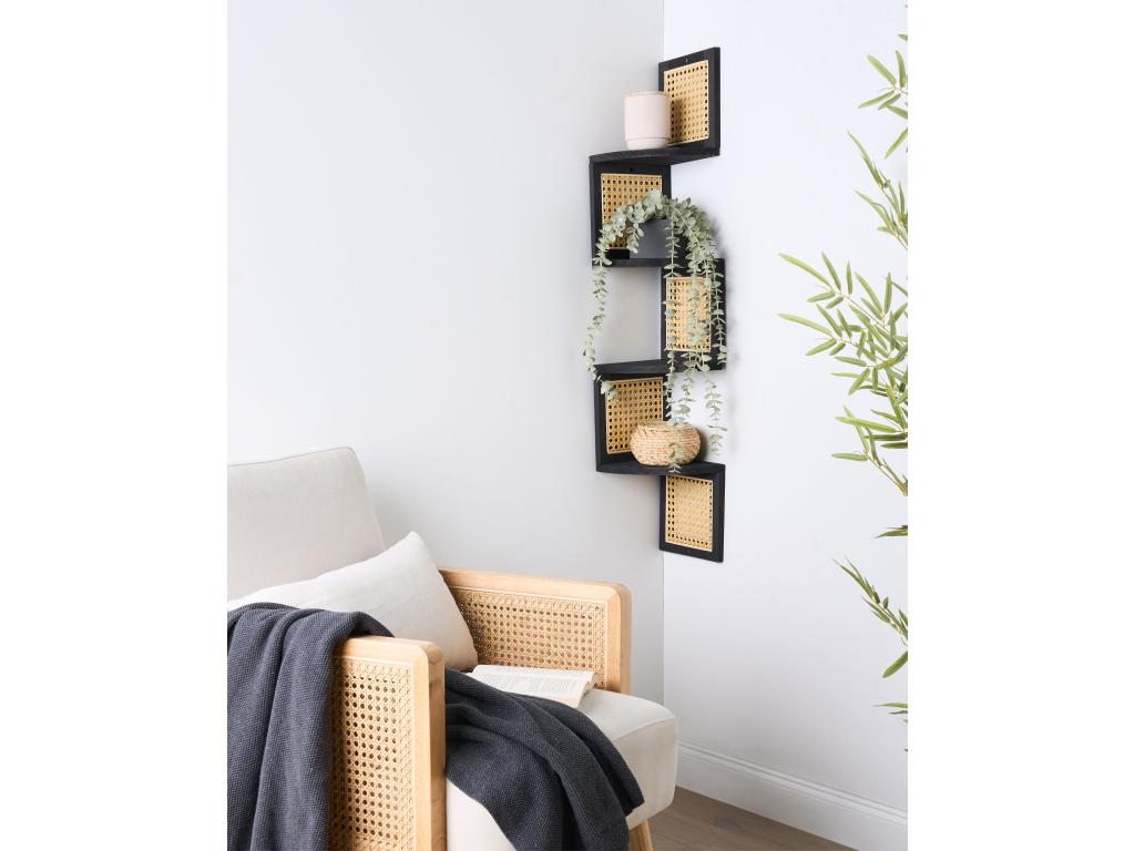 Bookcase - Black, Wood