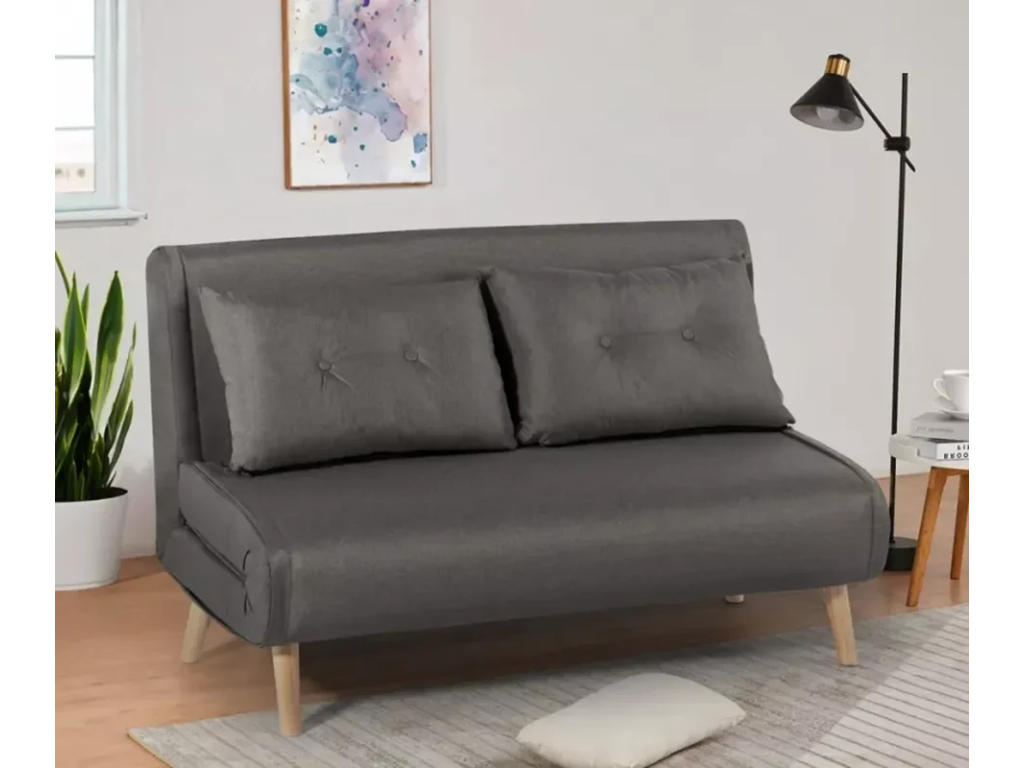 Sofa - Gray, Fabric