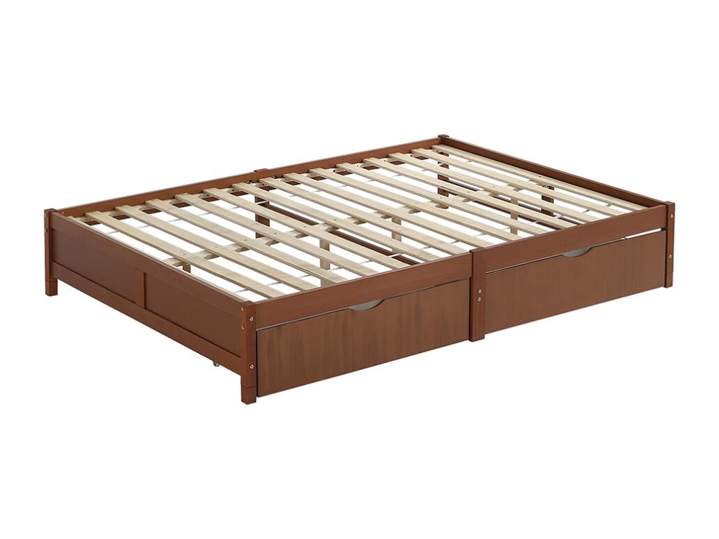 Bed Base - Brown, 140 x 200 cm