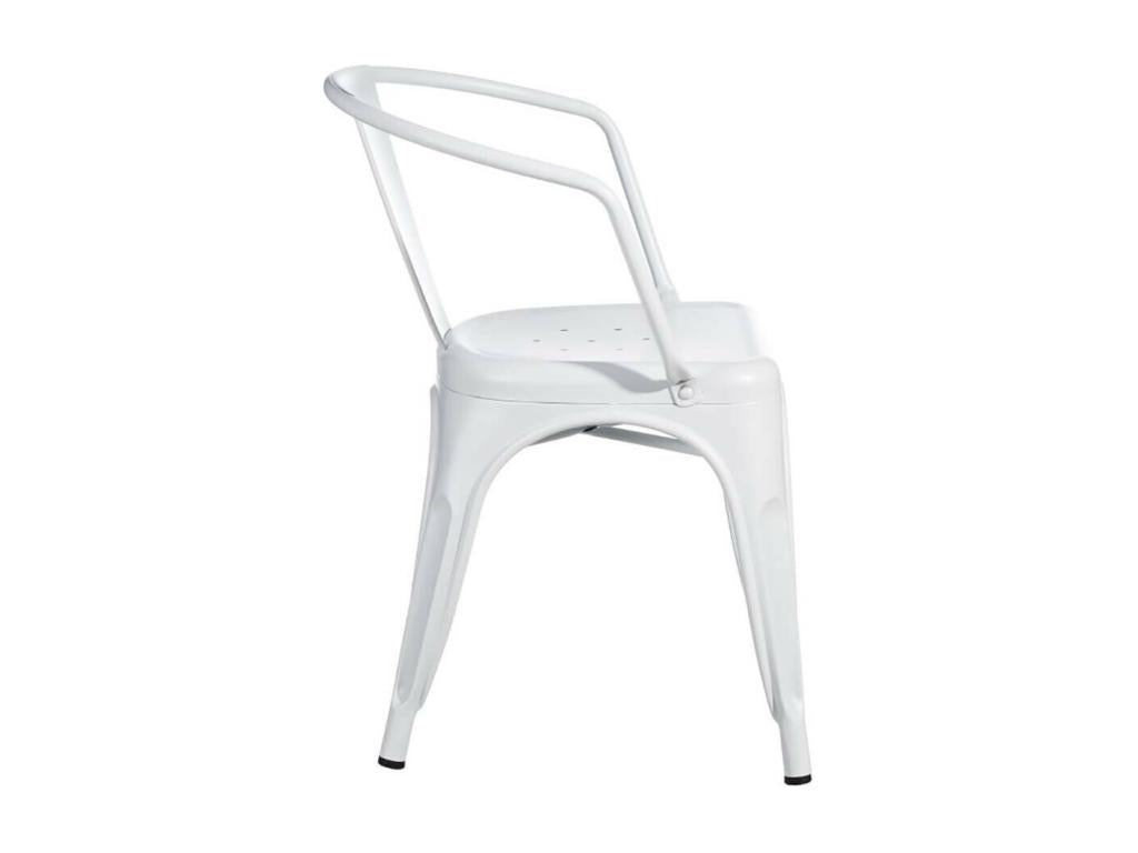 Chair (Set of 4) - White, Metal