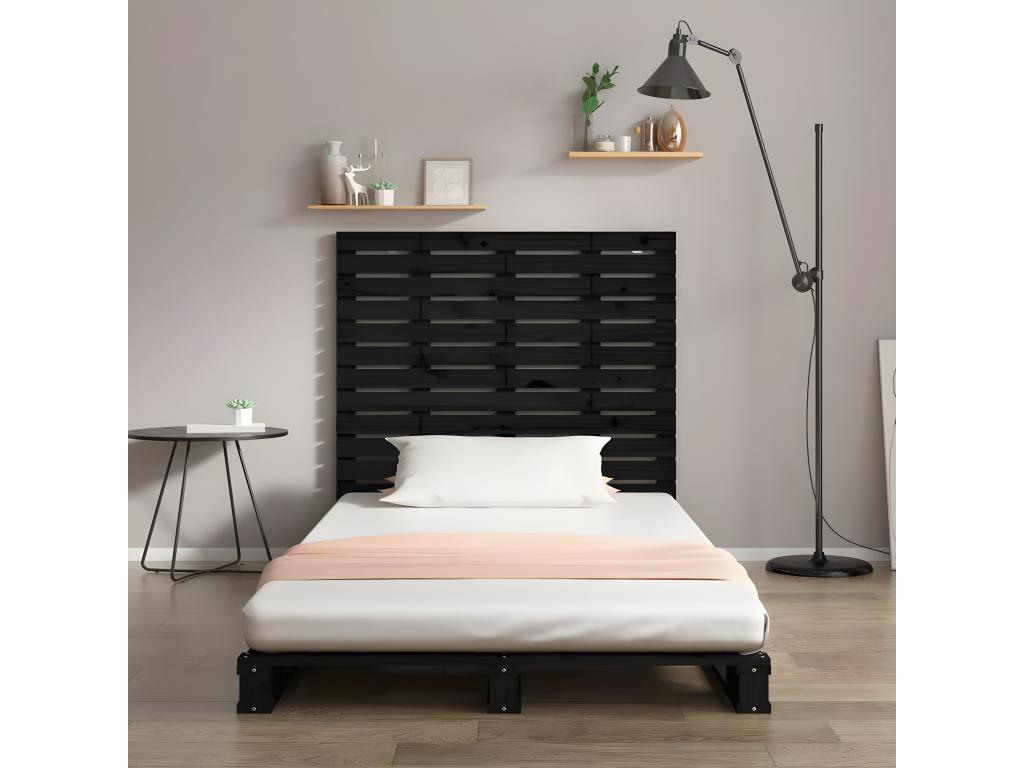 Headboard - Black, 106 x 3 x 91.5 cm