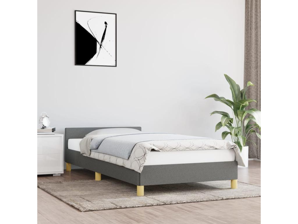 Headboard - Gray, 90 x 200 cm
