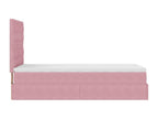 Mattress - with Mattress, Pink, 90 x 200 cm