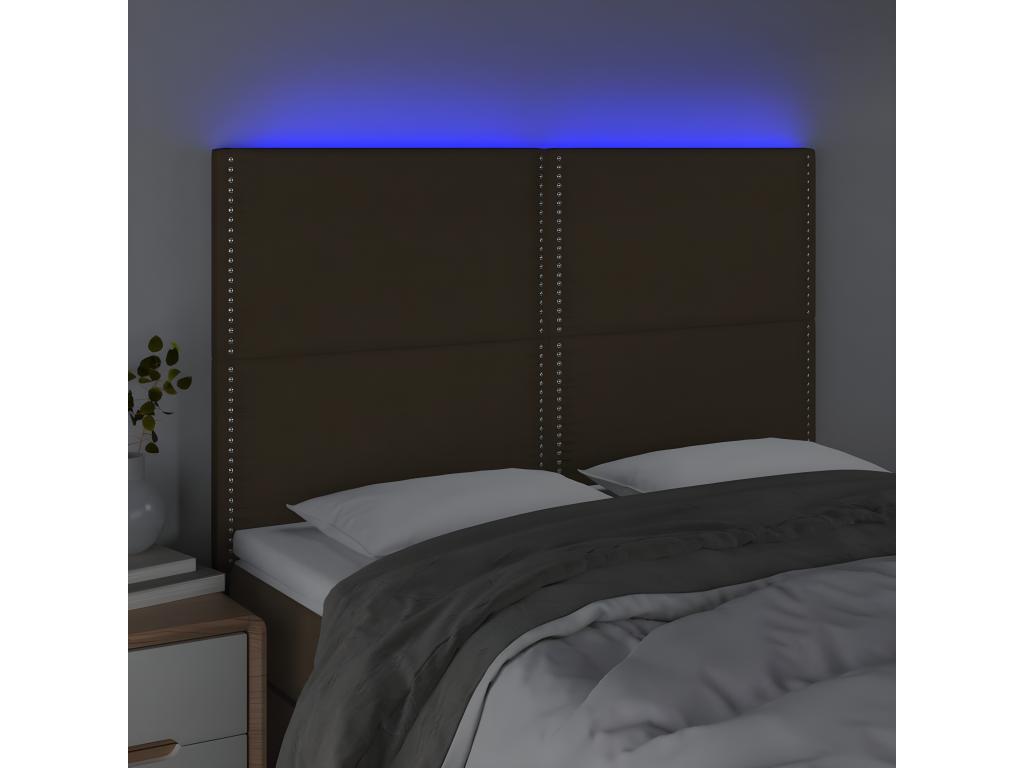 Headboard - Brown, 144 x 5 x 118 cm