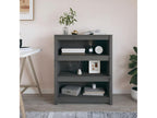 Bookcase - Gray, 80 x 35 x 97 cm