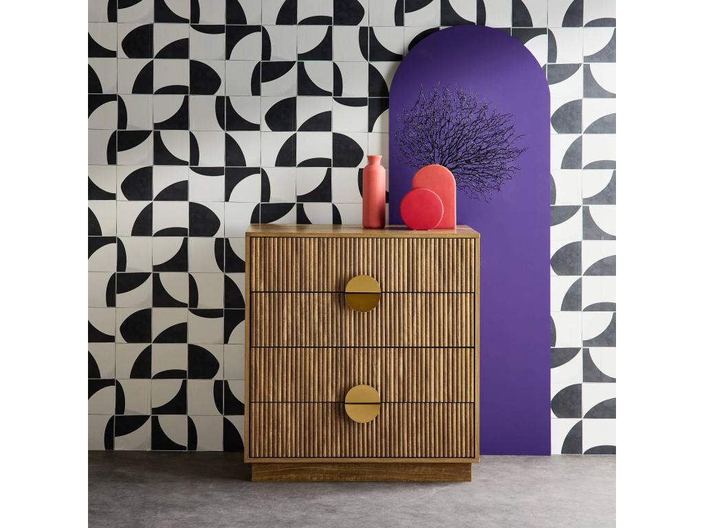 Dresser - Brown, Metal