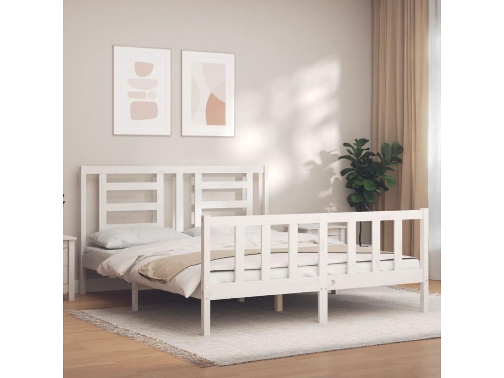 Headboard - White, Wood