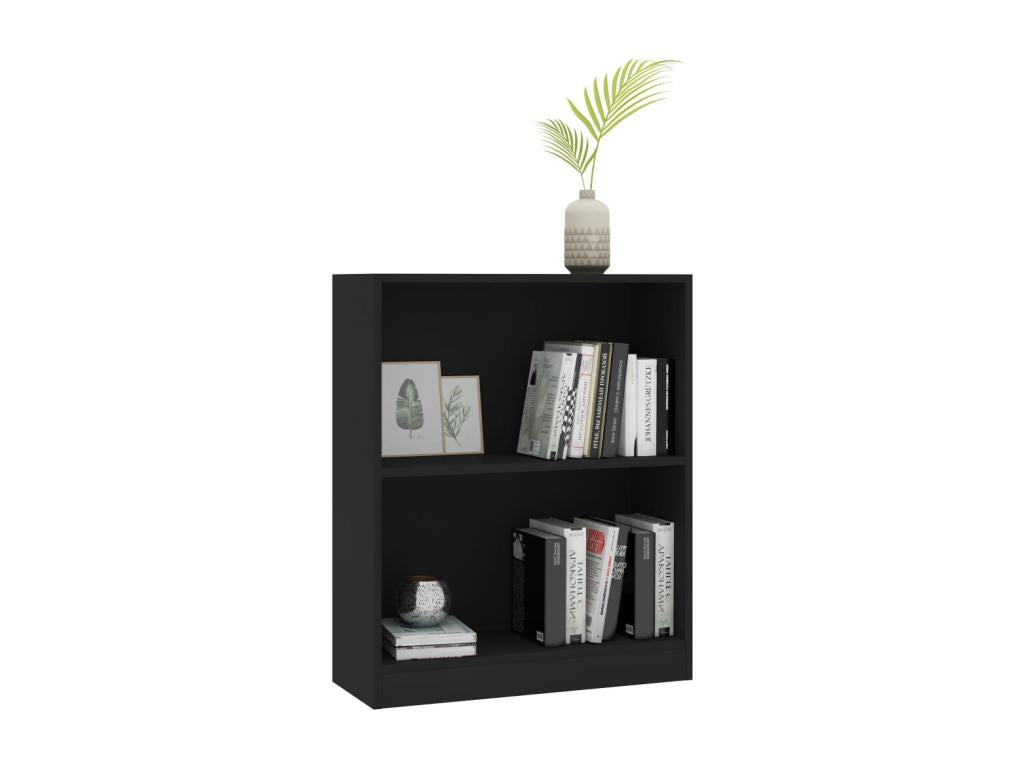 Bookcase - Black, 60 x 24 x 74.5 cm