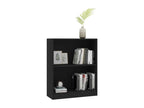 Bookcase - Black, 60 x 24 x 74.5 cm