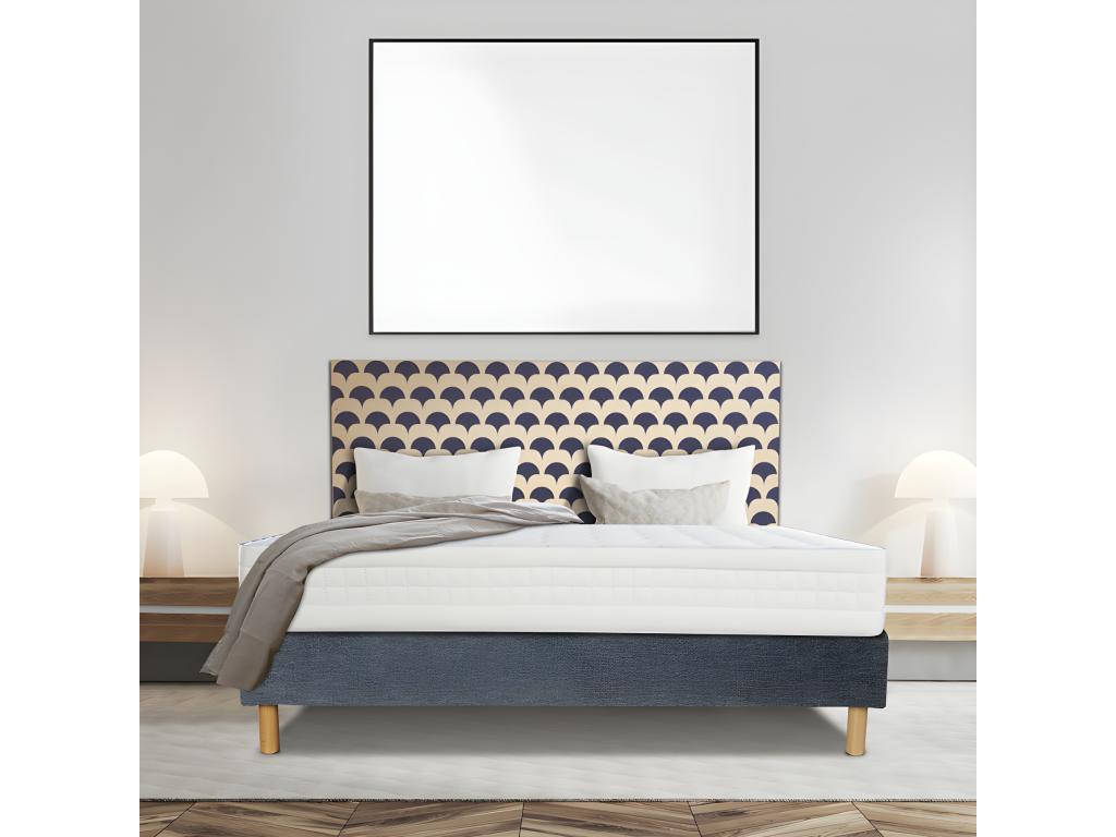 Bed Base - White, 140 x 190 cm